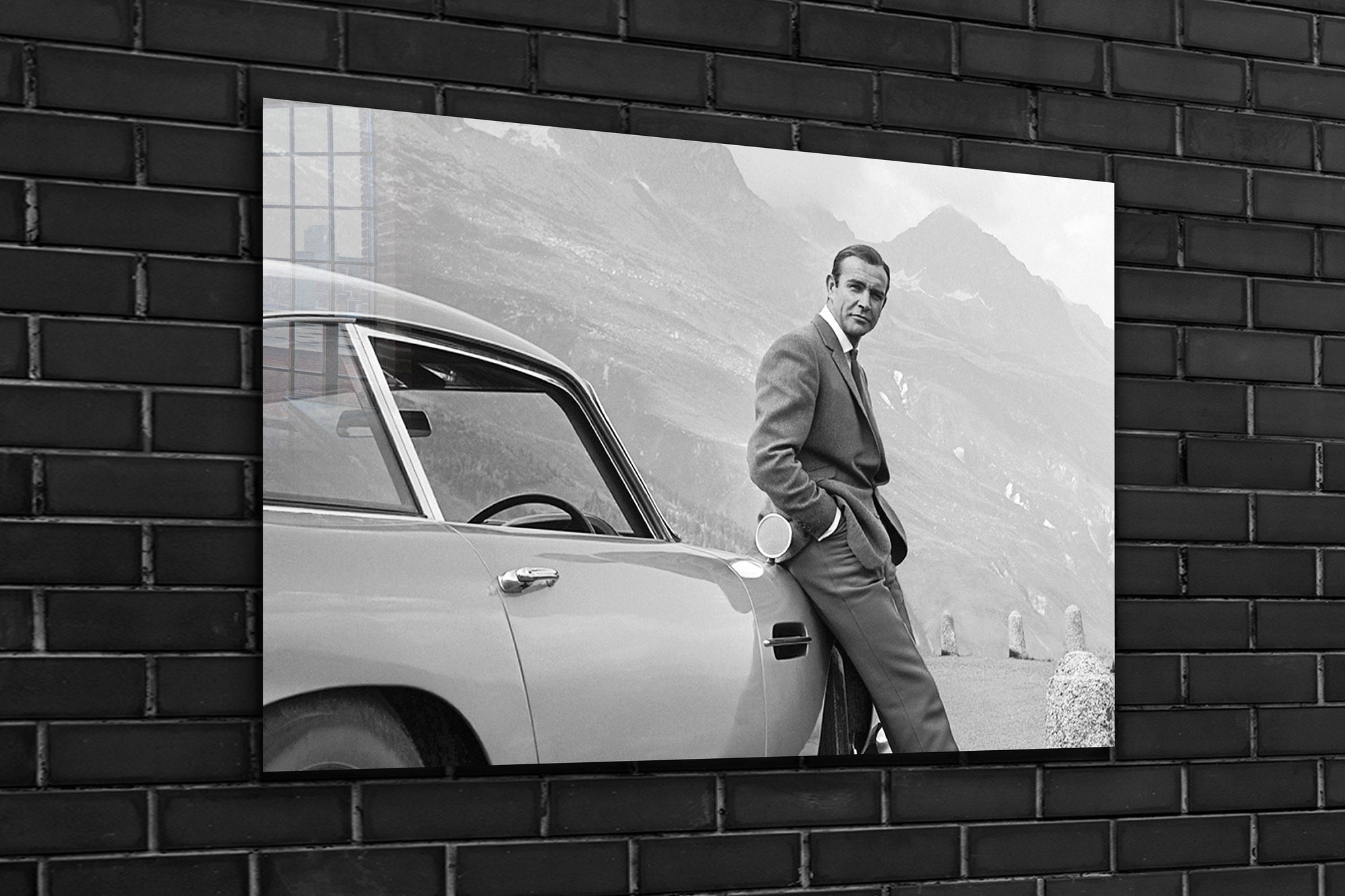 James Bond, Large Glass Wall Art