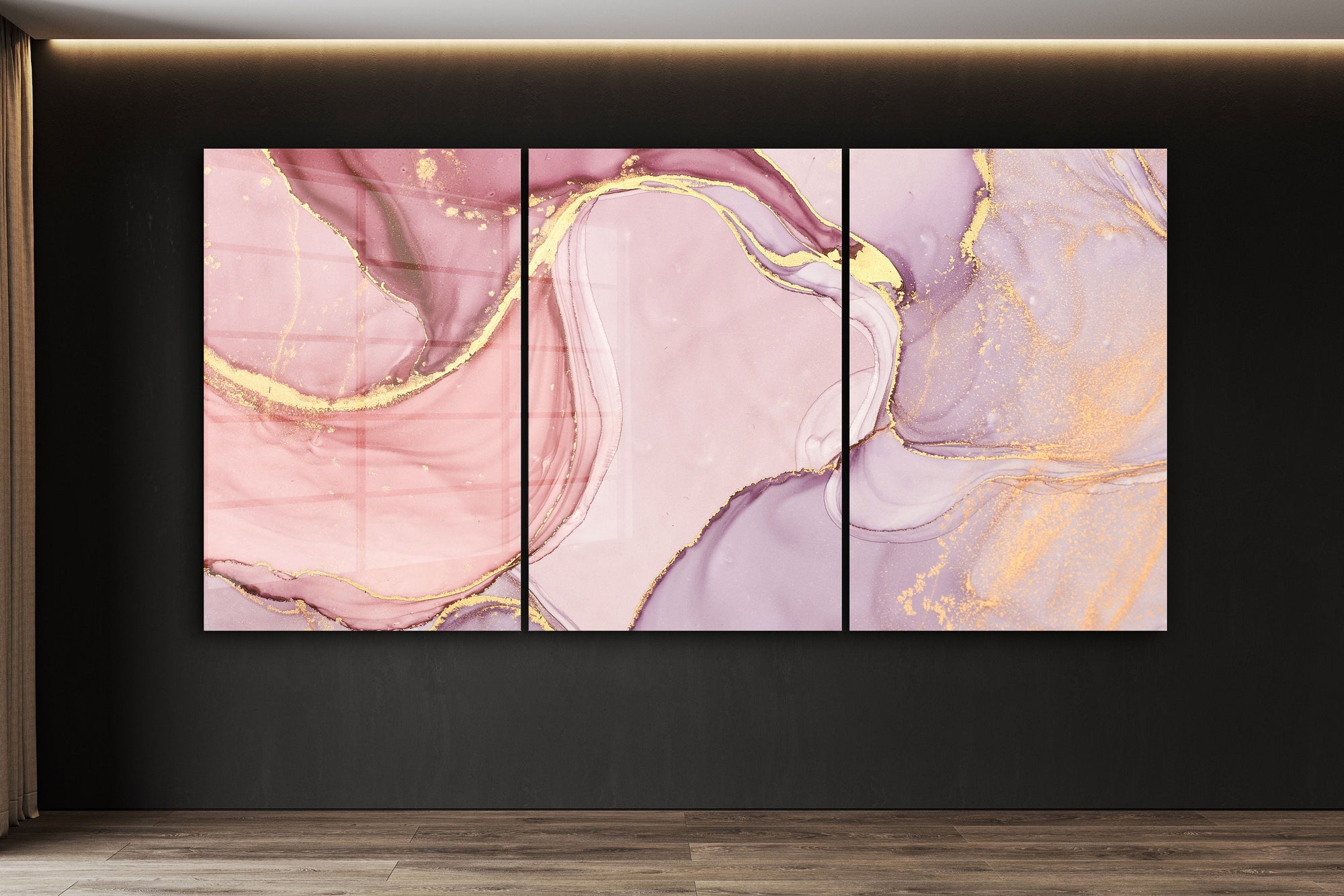 Abstract, Large Glass Wall Art