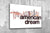 American Dream, Large Glass Wall Art