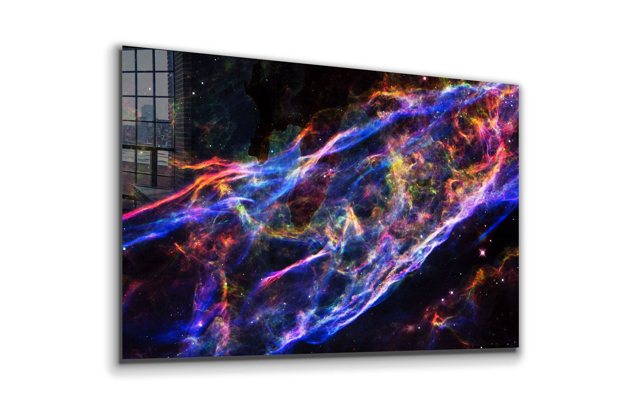 Abstract  Large Glass Wall Art