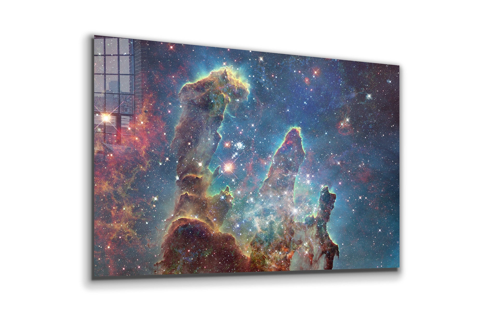 Nebula Large Glass Wall Art