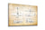 Aeroplane Patent, Large Glass Wall Art