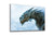 Ice Dragon Large Glass Wall Art