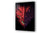 Red Dragon Large Glass Wall Art