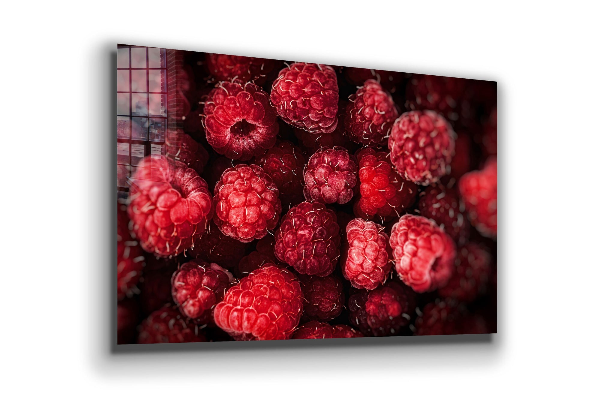 Berries Large Glass Wall Art