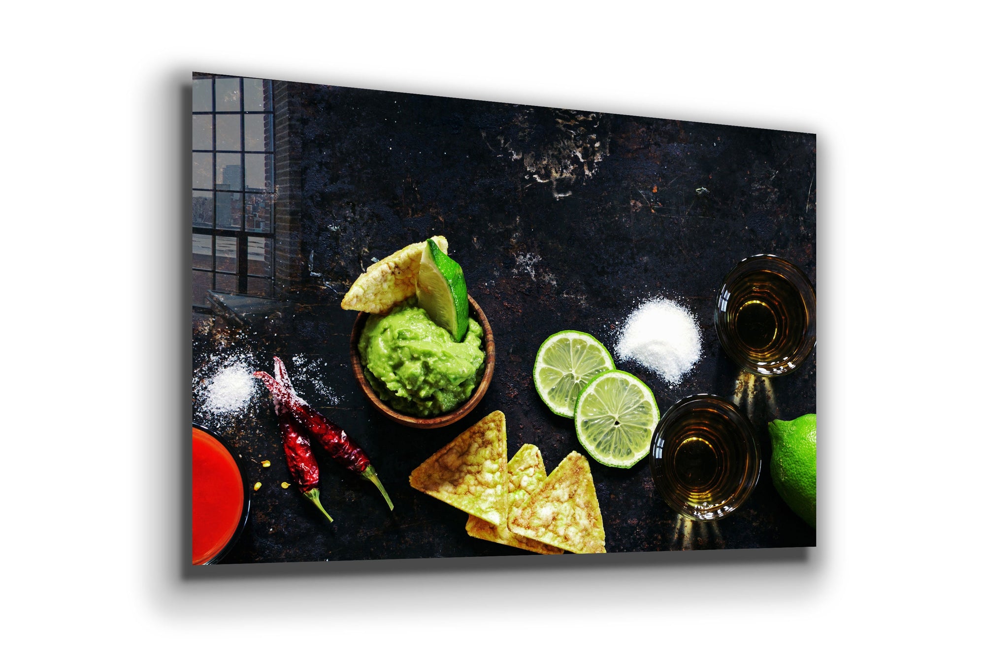 Food Large Glass Wall Art