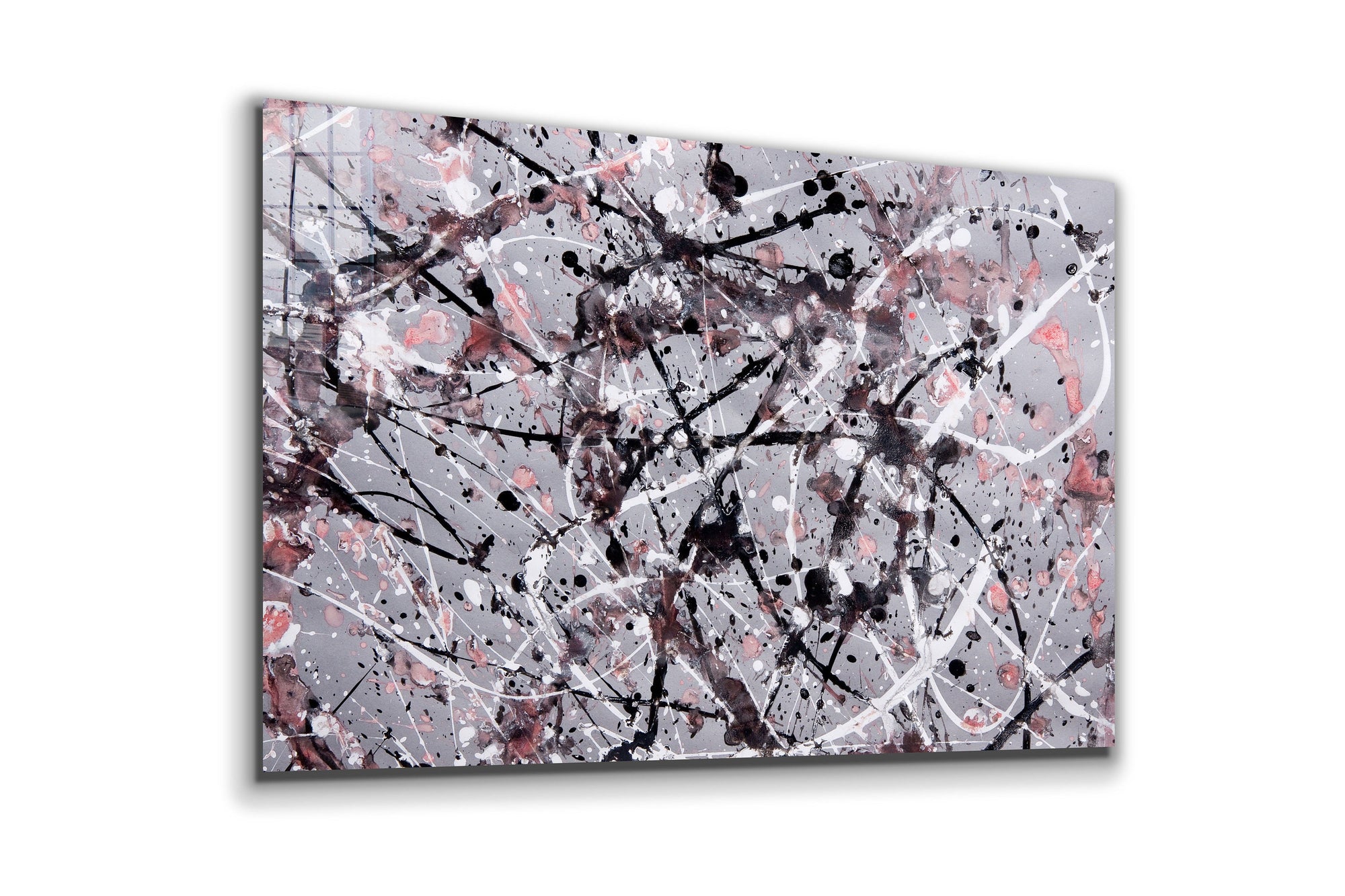 Abstract  Large Glass Wall Art